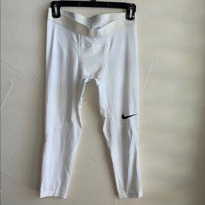 Nike White Athletic Leggings